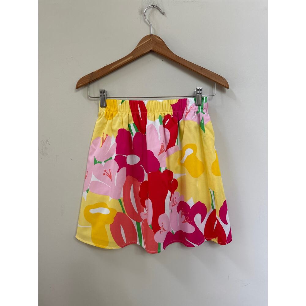 Lilly Pulitzer Bright Floral Mini Skirt Preppy Southern Casual Size XS - Picture 6 of 6